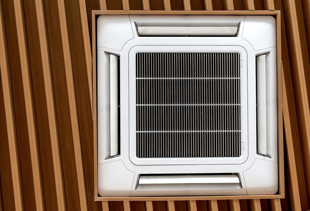 under ceiling air conditioning has a lot of pros and cons