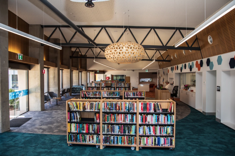 St George Library Revitalisation- Air-conditioned Library Hub